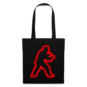 Judoka arts martiaux hommes Enfants Garçons Judo - Sac en tissu - noir - Devant