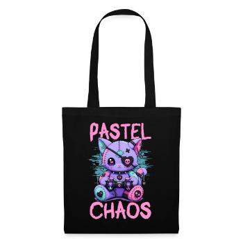 Pastel Goth Soft Goth Gaming Gamer - Sac en tissu - noir - Devant