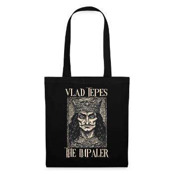 Vlad Tepes: Der Impaler Gothic - Stoffbeutel - Schwarz - Vorne