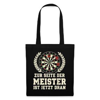 Dartmeister - Stoffbeutel - Schwarz - Vorne