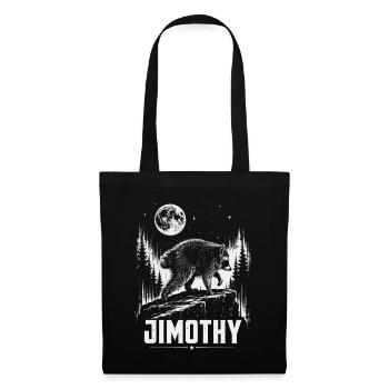 Raton Laveur Jimothy Pleine Lune Sunset Vintage - Sac en tissu - noir - Devant