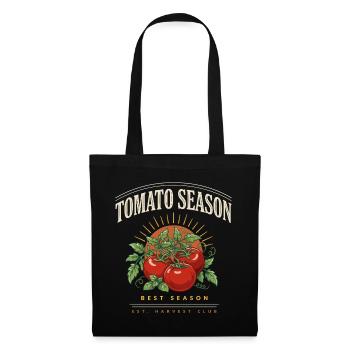 Tomato Season Harvest Club - Stoffbeutel - Schwarz - Vorne