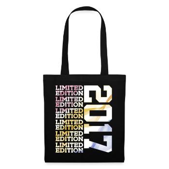 LIMITED EDITION 2017 - 9 JAHRE - 9. GEBURTSTAG - Stoffbeutel - Schwarz - Vorne