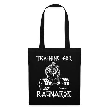 Training für Ragnarök - Stoffbeutel - Schwarz - Vorne