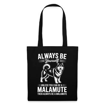 Alaskan Malamute Sayings Alaskan Malamute Gift - Tote Bag - black - Front