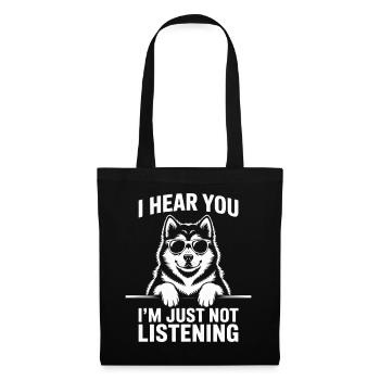 Alaskan Malamute Sayings Alaskan Malamute Gift - Tote Bag - black - Front