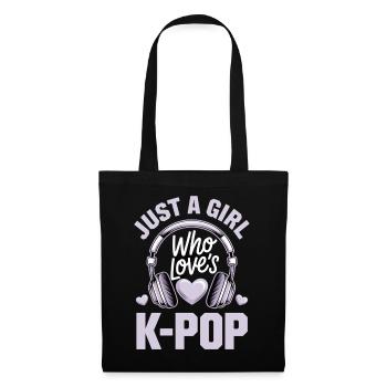 K-Pop - Tote Bag - black - Front
