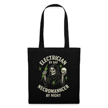 Electrician Necromancer - Tote Bag - black - Front