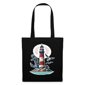 lighthouse - Tote Bag - black - Front