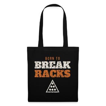 Born To Break Racks Pool - Tote Bag - black - Front