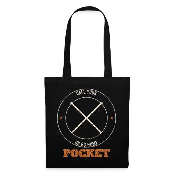 Call Your Pocket Badge - Tote Bag - black - Front