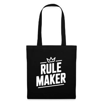 Rule Maker - Tote Bag - black - Front