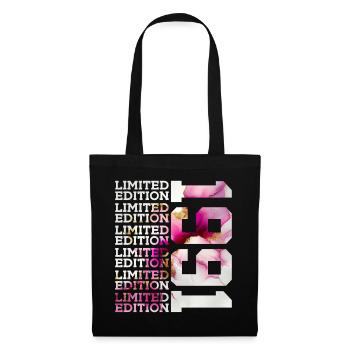 ÉDITION LIMITÉE 1991 - 35 ANS - 35E ANNIVERSAIRE - Sac en tissu - noir - Devant