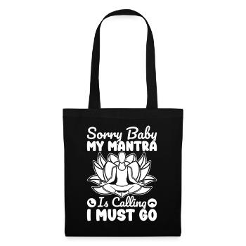Pilates Enthusiasts Mantra Is Calling I Must Go - Tote Bag - black - Front