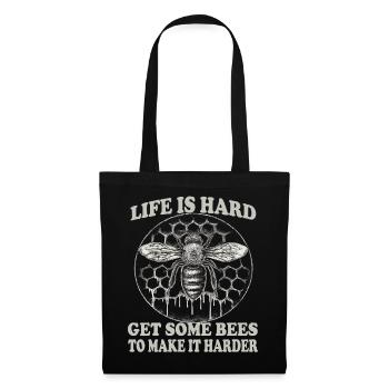 Beekeeper Accessories Bee Colony Saying Beekeeping Bees - Tote Bag - black - Front