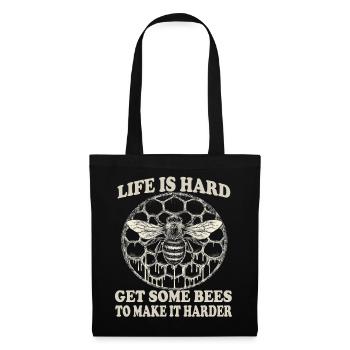 Beekeeping Supplies Beekeeper Accessories Beekeeping Bees Fan - Tote Bag - black - Front