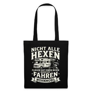 Hexen fahren Wohnmobil – Nicht Alle - Stoffbeutel - Schwarz - Vorne