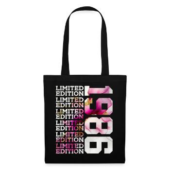 LIMITED EDITION 1986 - 40 YEARS - 40TH BIRTHDAY - Tote Bag - black - Front