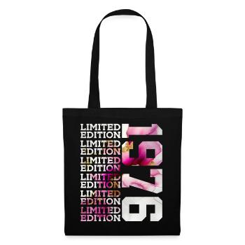 LIMITED EDITION 1976 - 50 JAHRE - 50. GEBURTSTAG - Stoffbeutel - Schwarz - Vorne