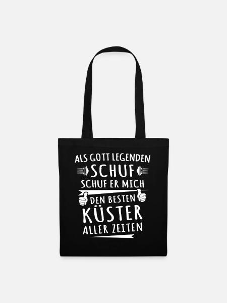 Küster - Stoffbeutel - Schwarz
