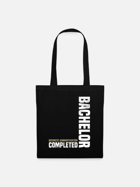 Bachelor of Business Administration - Stoffbeutel - Schwarz