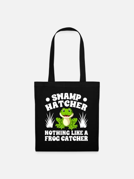 Frog Catcher Swamp Hatcher Frog - Stoffbeutel - Schwarz