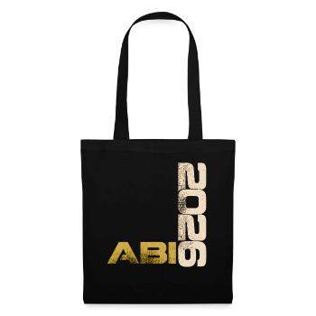 Abiturient Geschenk Shirt - Stoffbeutel - Schwarz - Vorne
