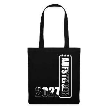 Aufsteiger 2027 - Stoffbeutel - Schwarz - Vorne