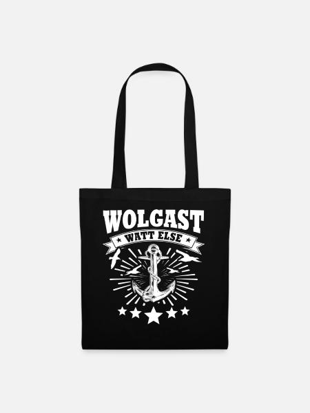 Wolgast - Stoffbeutel - Schwarz