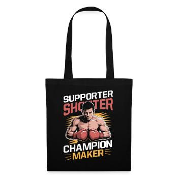 Champion Maker Gloves Boxing Gloves - Stoffbeutel - Schwarz - Vorne