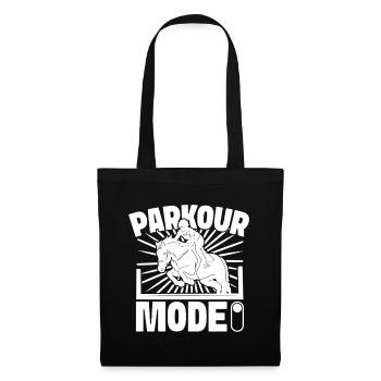 Horseback Riding Parkour Mode Horse Rider - Stoffbeutel - Schwarz - Vorne
