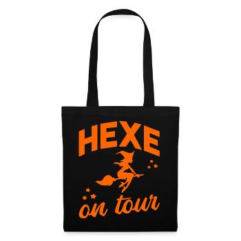 Hexe on Tour - Stoffbeutel - Schwarz - Vorne
