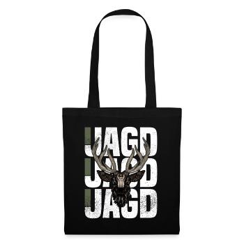 Jagd - Stoffbeutel - Schwarz - Vorne