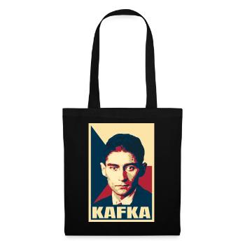 Franz Kafka Schriftsteller Klassische Literaturgeschichte - Stoffbeutel - Schwarz - Vorne