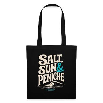 Salt Sun & Peniche - Stoffbeutel - Schwarz - Vorne