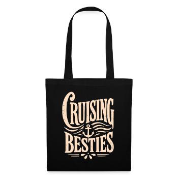 Cruising Besties - Stoffbeutel - Schwarz - Vorne