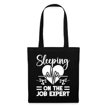 Anesthesiologist Job Expert Specialist - Stoffbeutel - Schwarz - Vorne