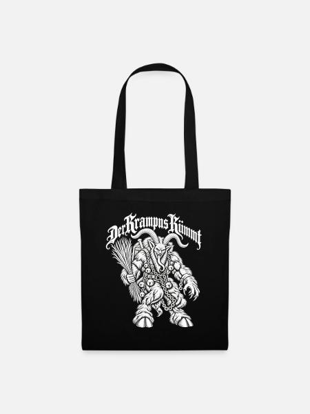 Krampus - Stoffbeutel - Schwarz