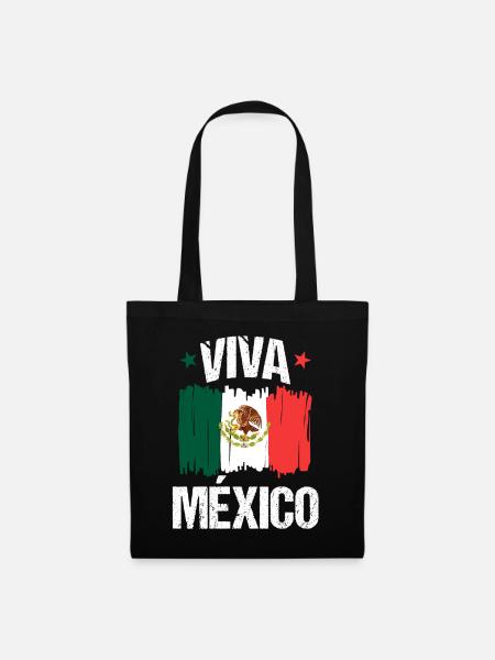 Mexican Mexico - Stoffbeutel - Schwarz