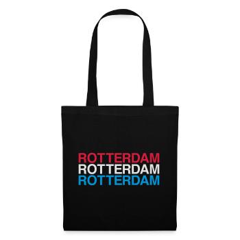 ROTTERDAM Netherlands Netherlands Flag - Tote Bag - black - Front