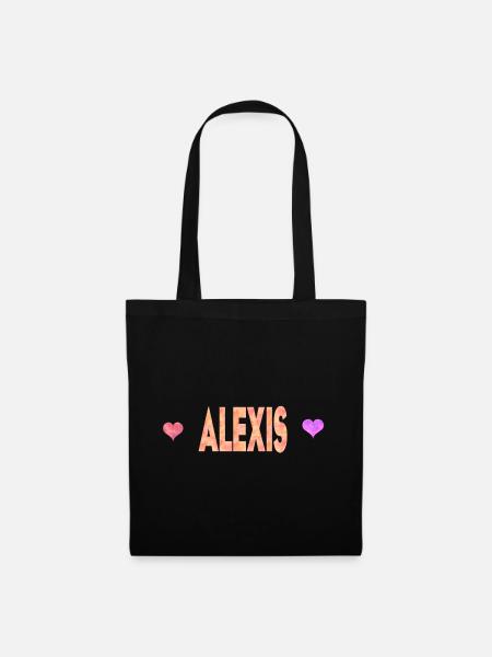Alexis - Stoffbeutel - Schwarz