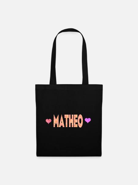 Matheo - Stoffbeutel - Schwarz