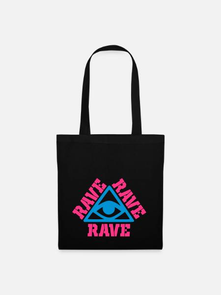 Rave 4 - Stoffbeutel - Schwarz