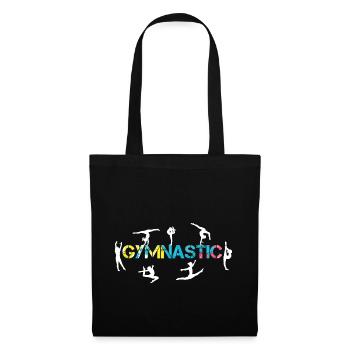 Gymnastique Gymnastes - Sac en tissu - noir - Devant