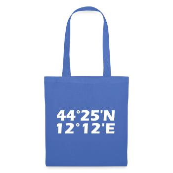 Coordonnées de Ravenne - Sac en tissu - bleu pâle - Devant