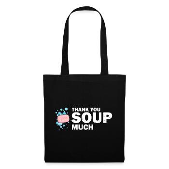 Homemade soap design for oil soap making - Tote Bag - black - Front
