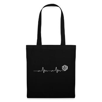 ECG Cube D20 - Tote Bag - black - Front
