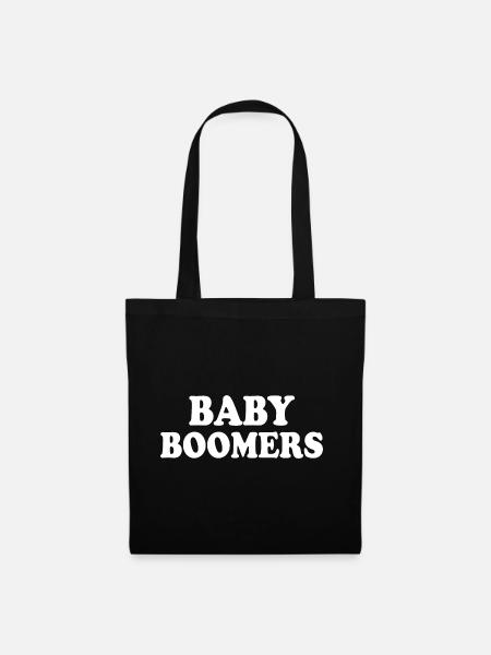 Baby boomers - Stoffbeutel - Schwarz