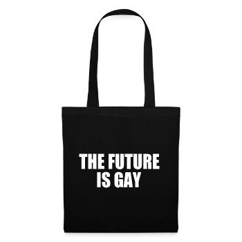 The future is gay - Tote Bag - black - Front