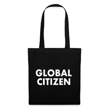 global citizen - Sac en tissu - noir - Devant